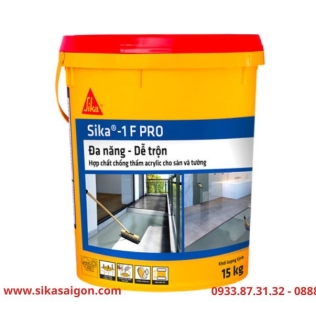 Sika®-1 F Pro Giải Pháp Chống Thấm Nhà Vệ Sinh Và Sê Nô Hiệu Quả Với Chi Phí Hợp Lý