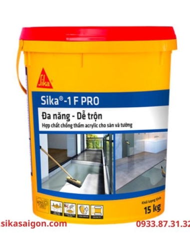 Sika®-1 F Pro Giải Pháp Chống Thấm Nhà Vệ Sinh Và Sê Nô Hiệu Quả Với Chi Phí Hợp Lý