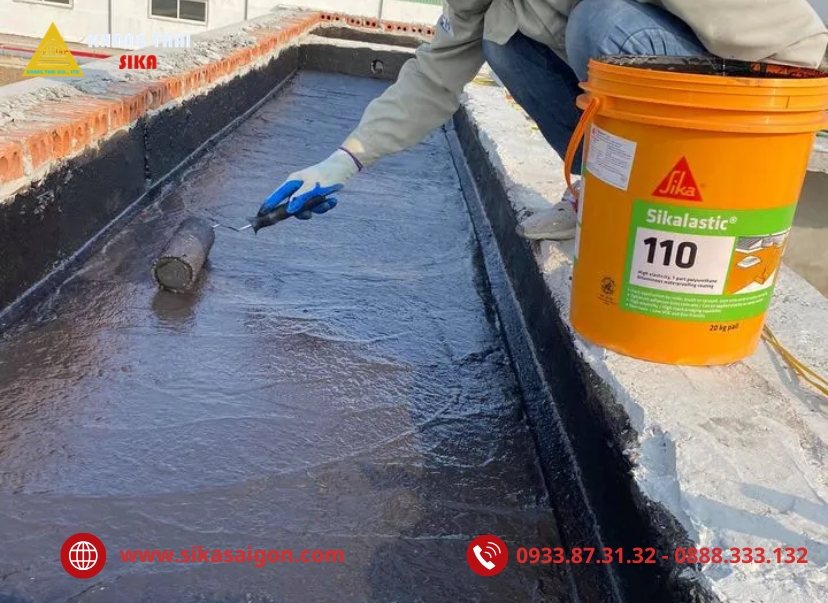 Silalastic 110 phù hợp chống thấm ban công và sân thượng