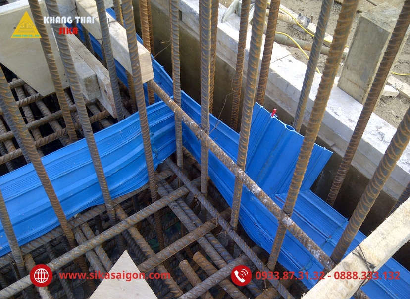 Waterstop PVC giúp chống thấm mạch ngừng