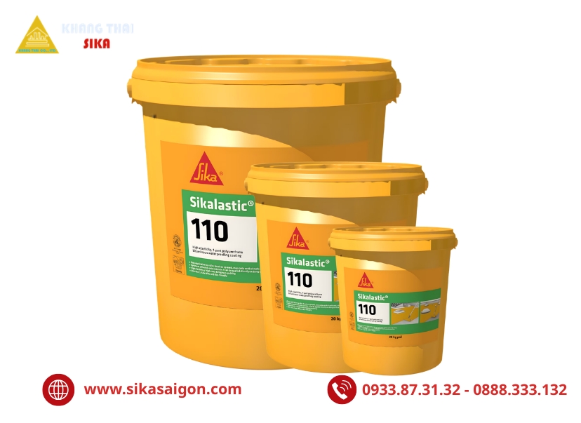 Kiểm tra khả năng chống thấm nước của sơn Sikalastic 110