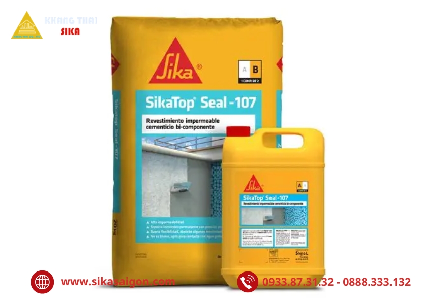 SikaTop®-107 Seal chống thấm nhà vệ sinh hiệu quả